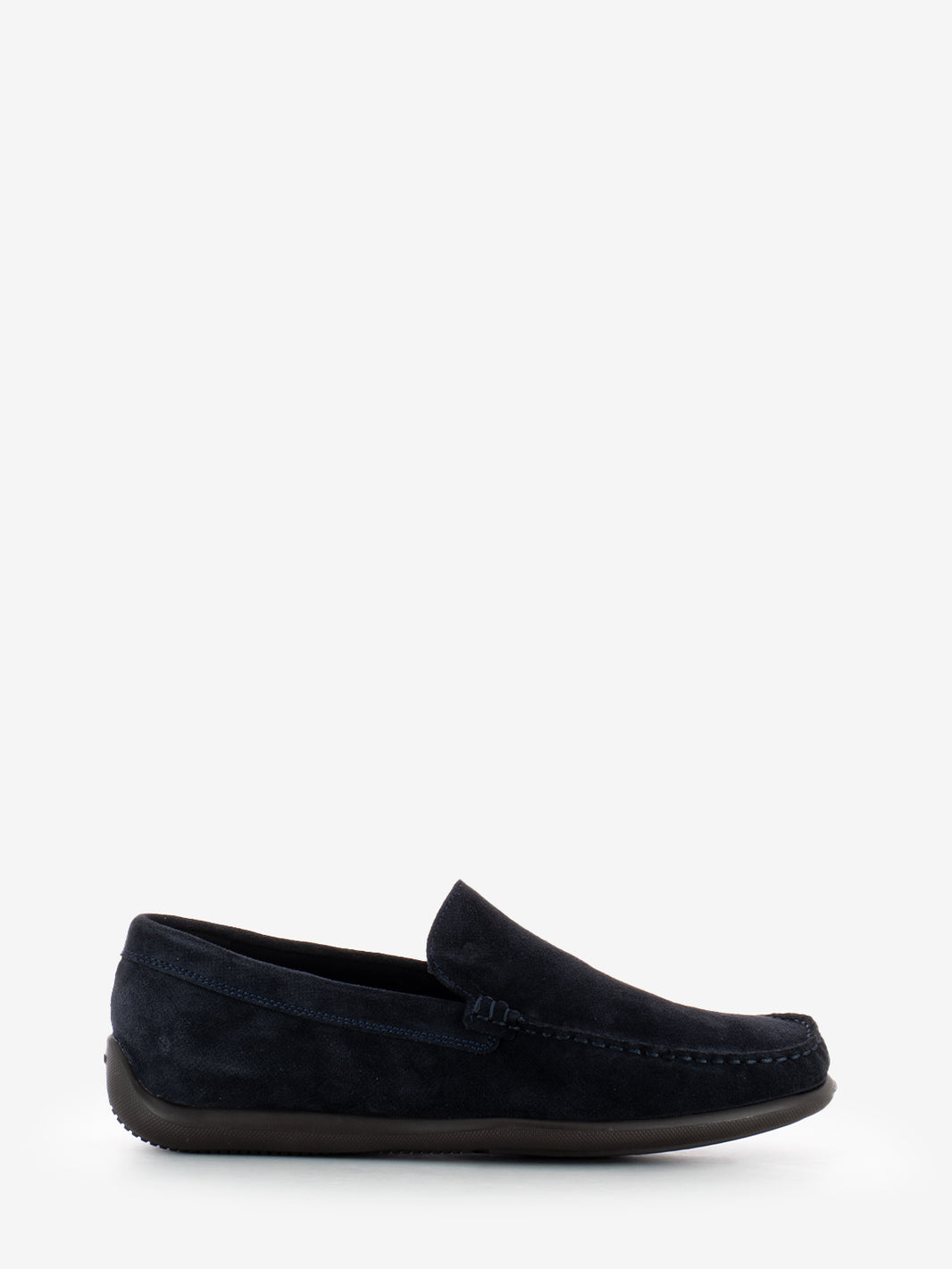 Mocassini Castoro punzonato blu