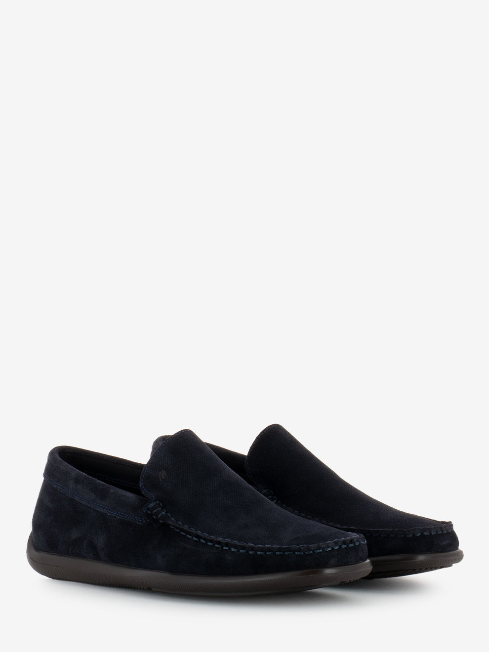 Mocassini Castoro punzonato XL blu