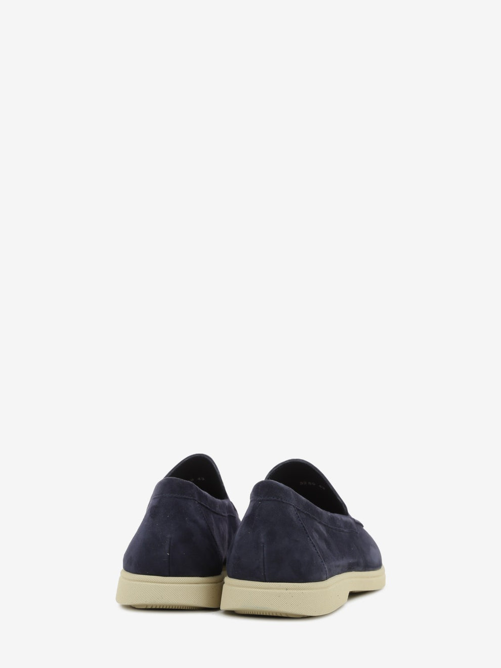 Blue suede moccasin 1