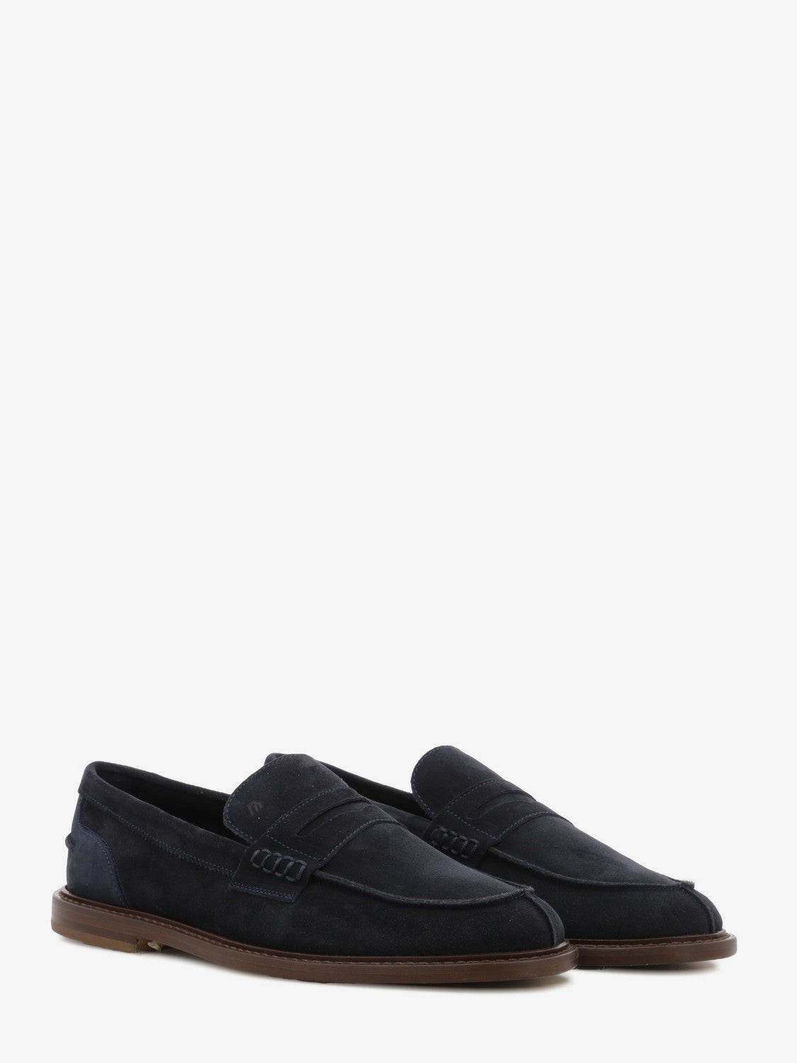 Blue suede moccasin 2