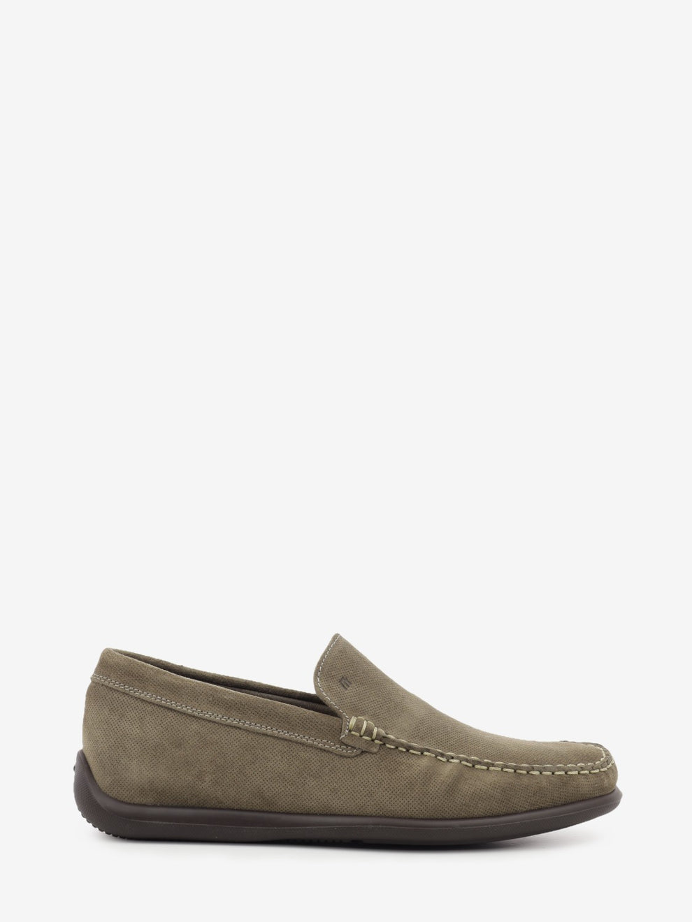 Mocassini in suede sand