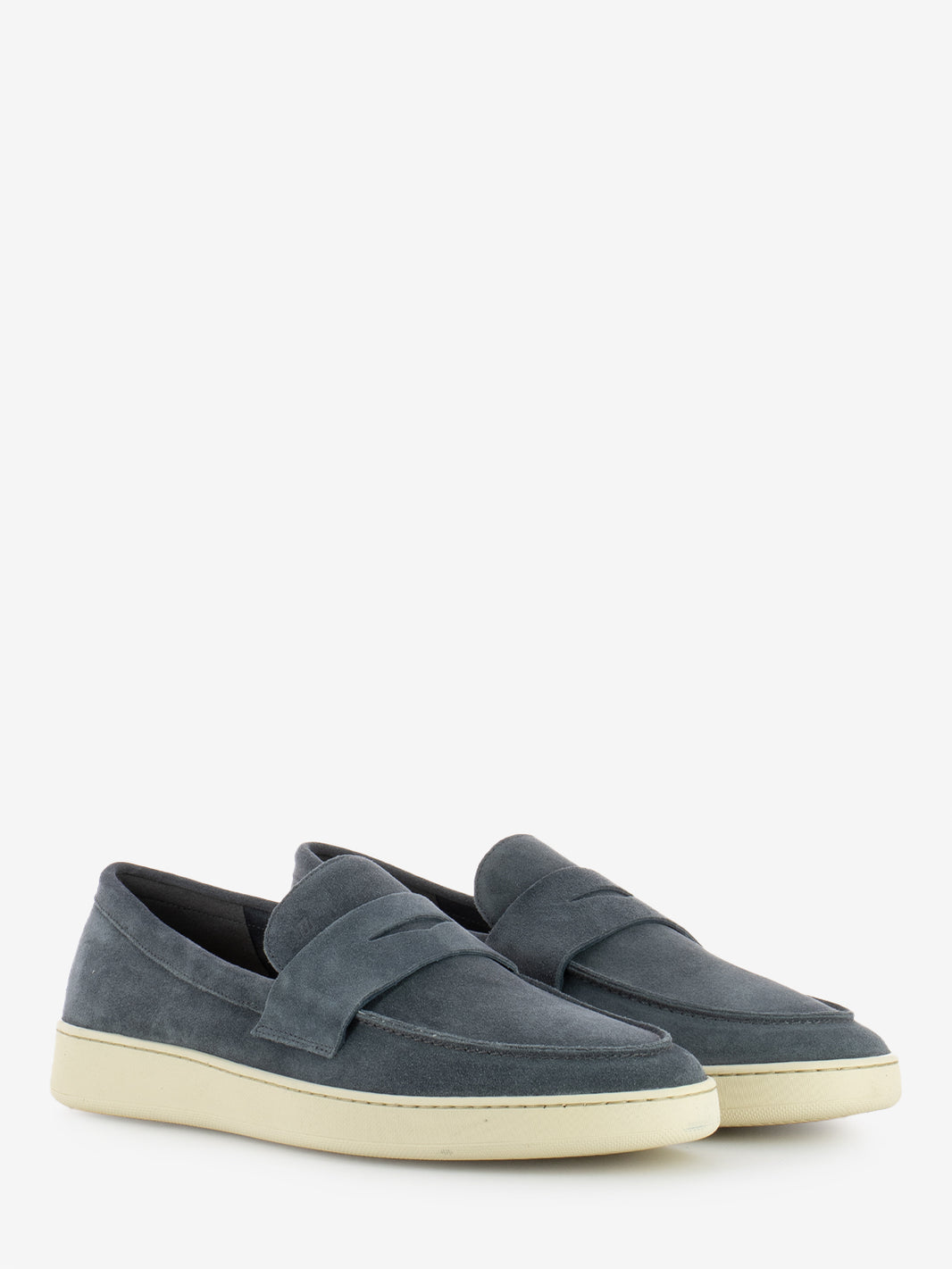 Mocassini suede fascia penny siberia