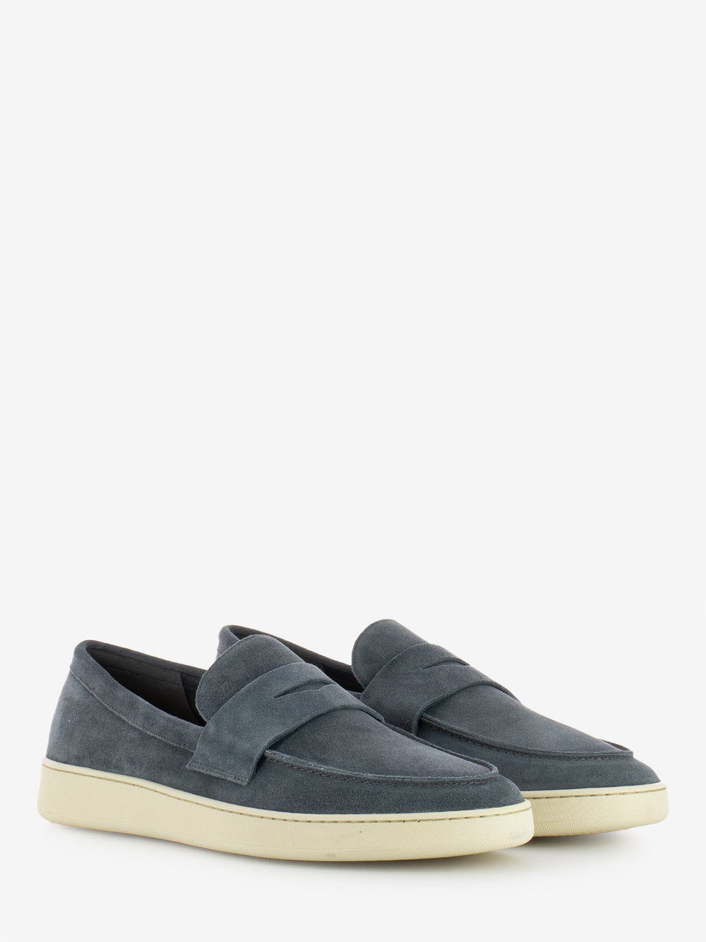 Mocassini suede fascia penny siberia