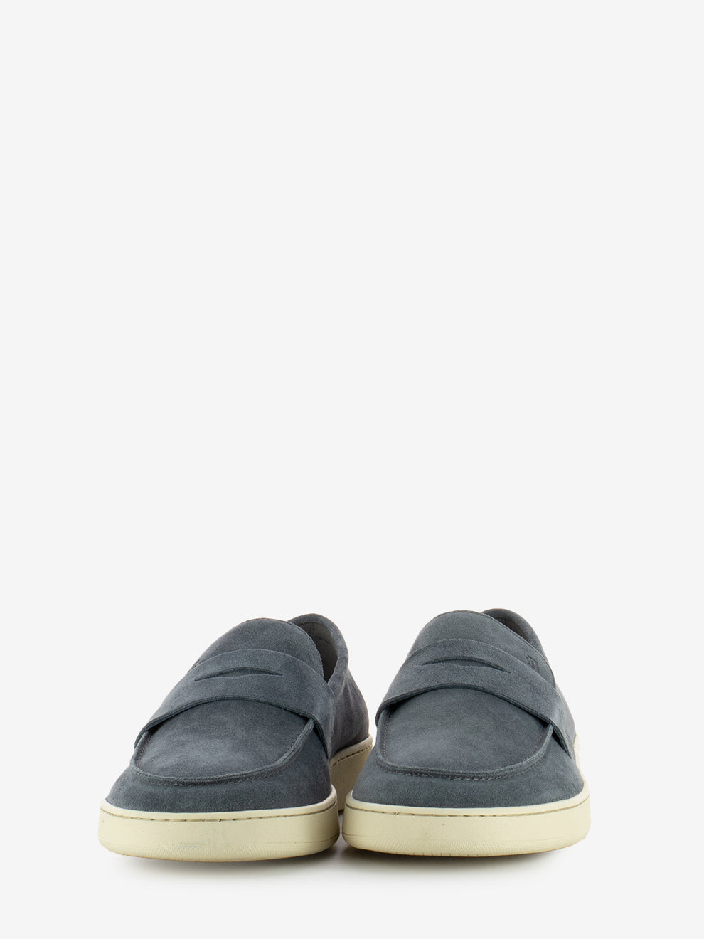 Mocassini suede fascia penny siberia