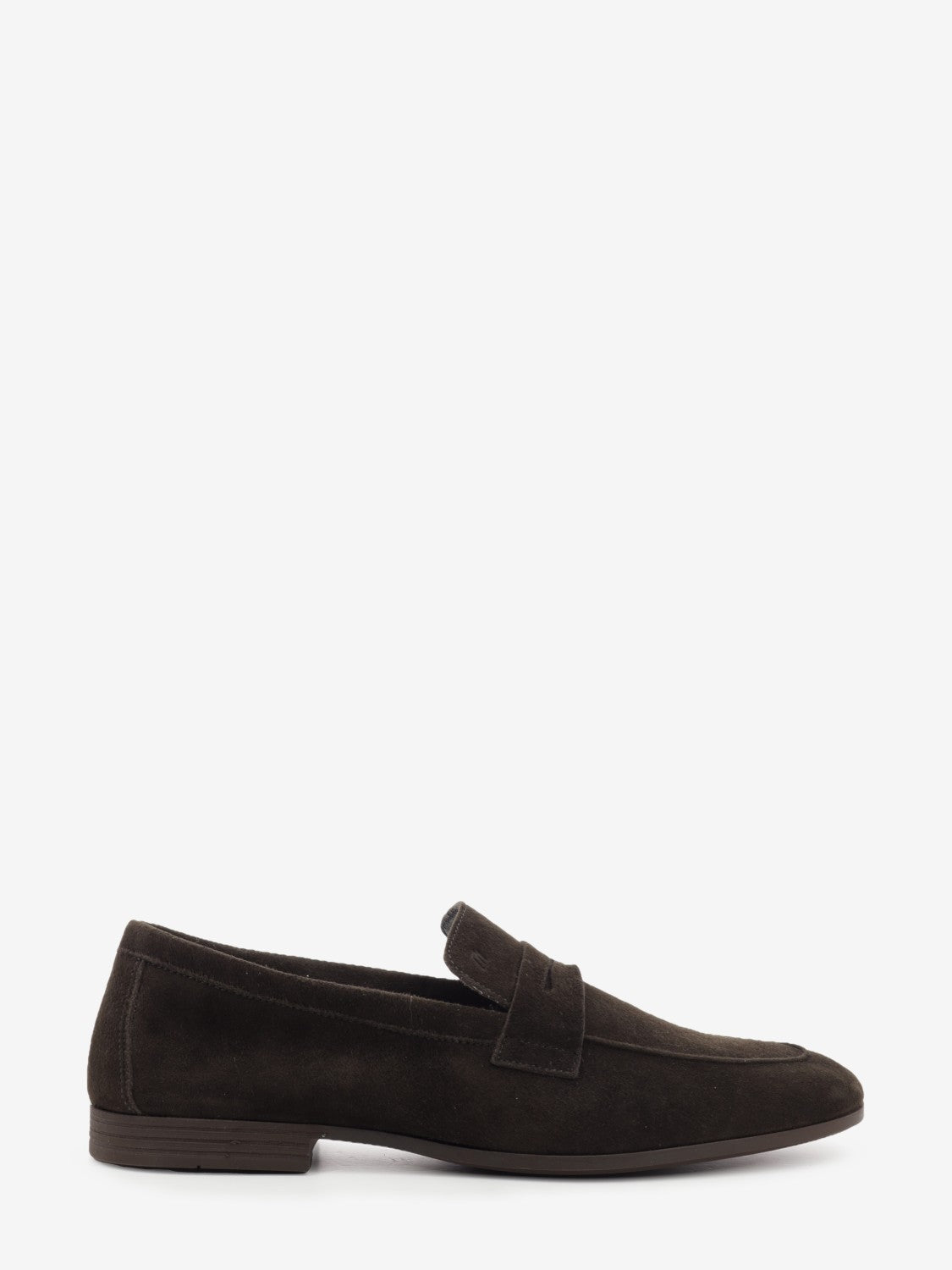 Cocoa suede moccasin