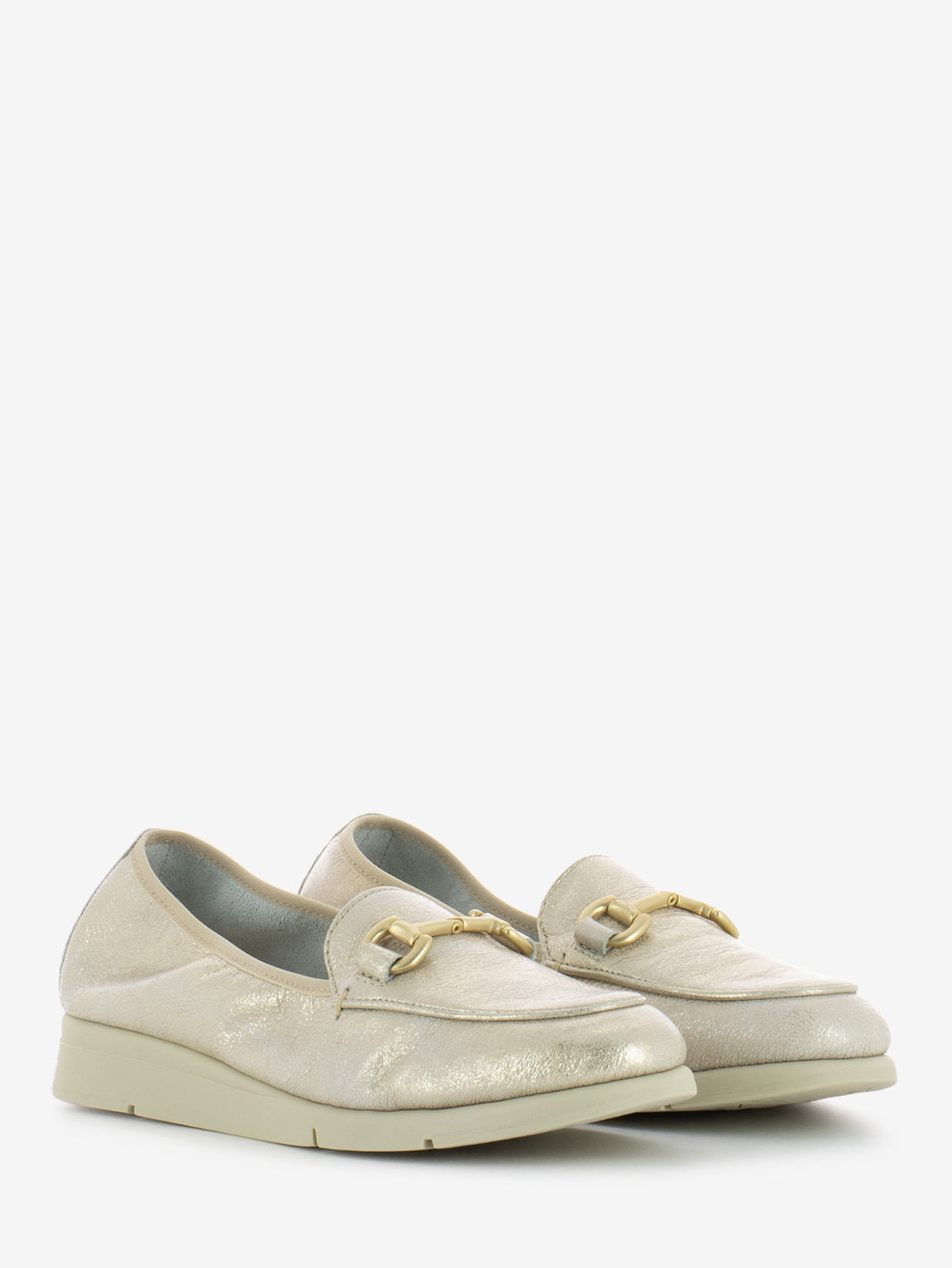 Mocassino Silvy con morsetto platinum