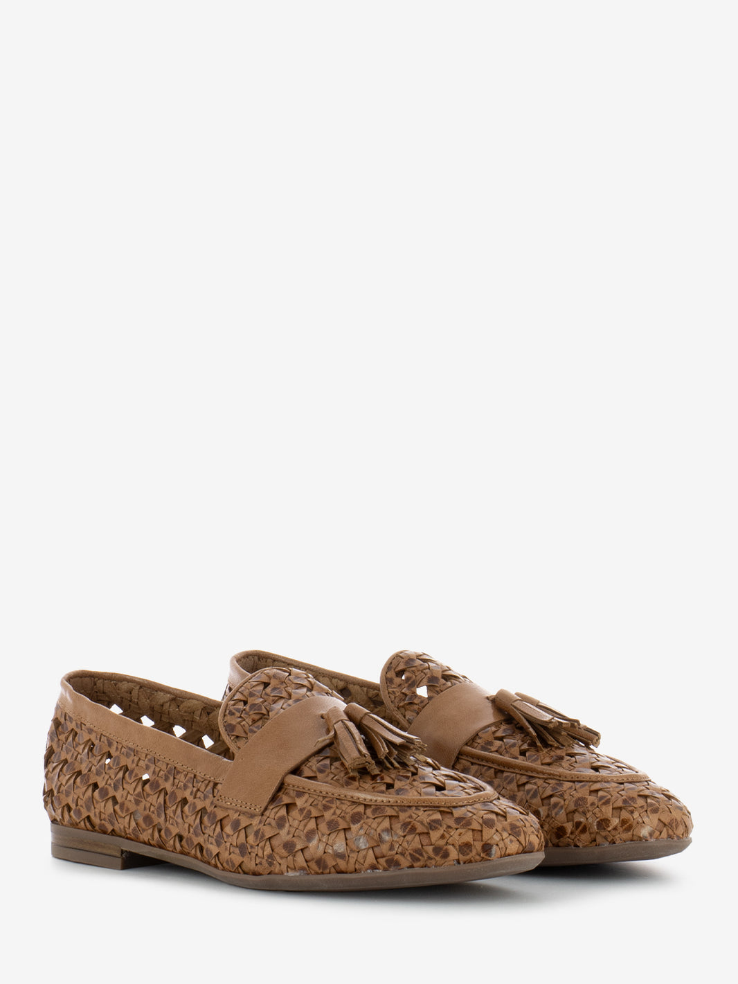 Mocassino Venezia traforato cognac