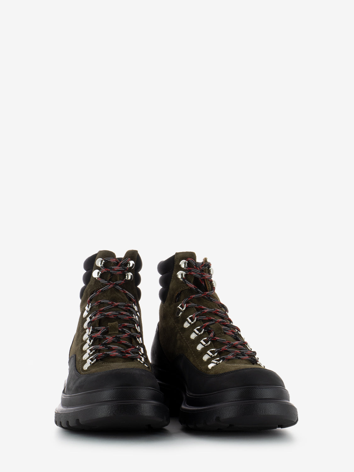 Pedula in suede crazy nero / verde
