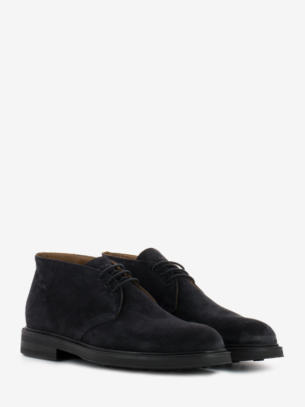 Polacchi in suede Waxy blu