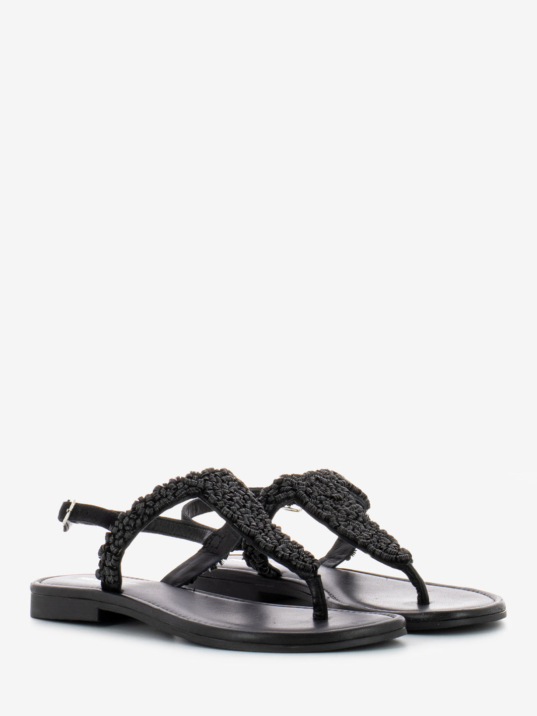 Sandali infradito Swirl black