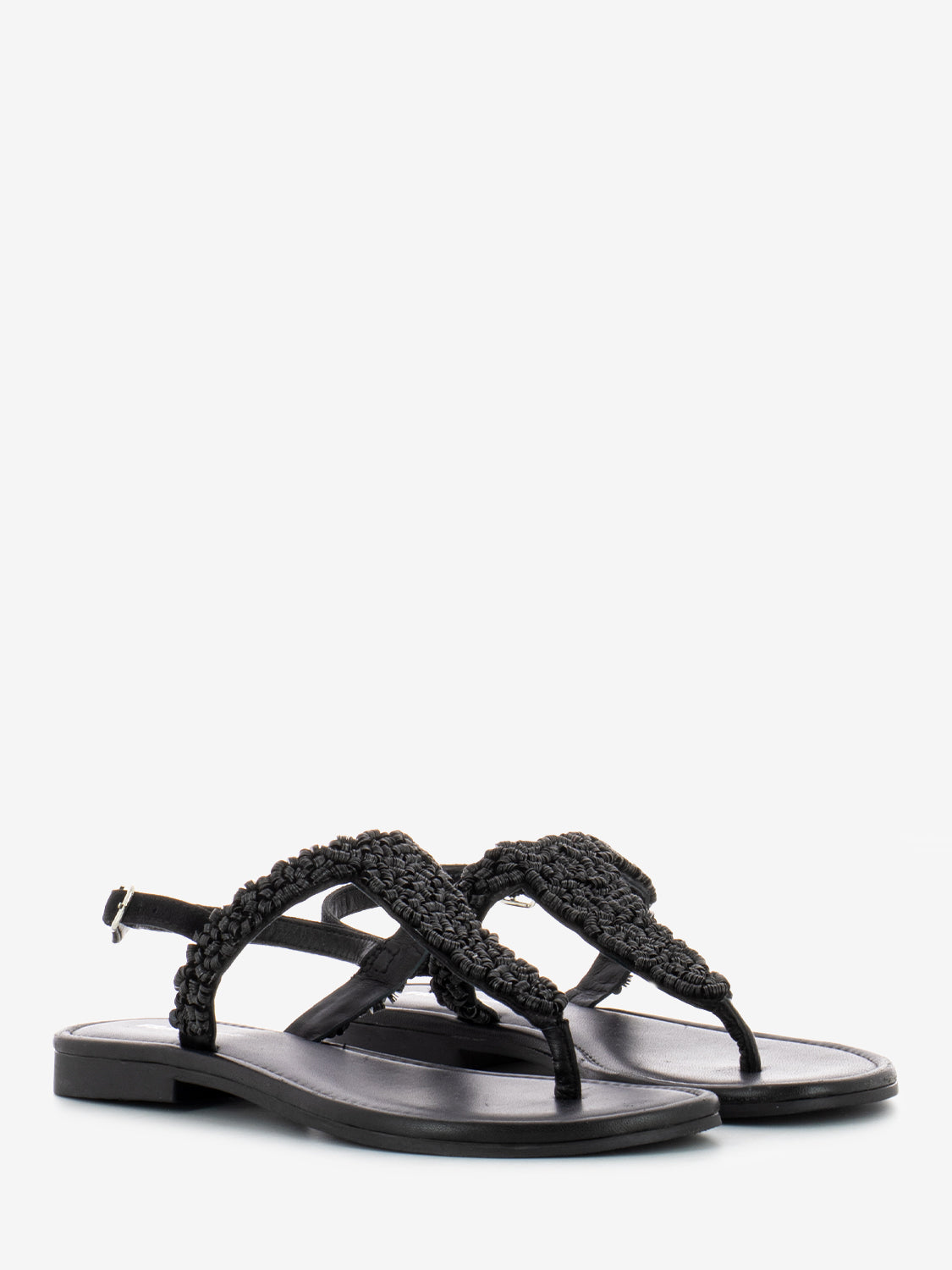 Sandali infradito Swirl black