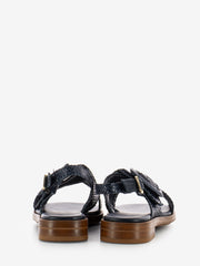 FRAU - Sandali Venezia intreccio navy