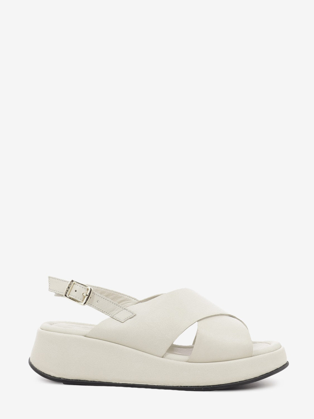 Butter leather wedge sandal