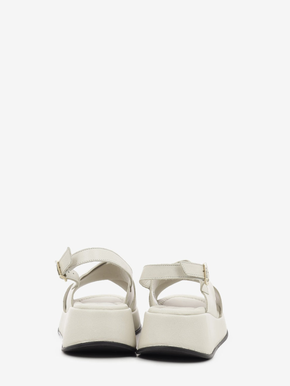 Butter leather wedge sandal