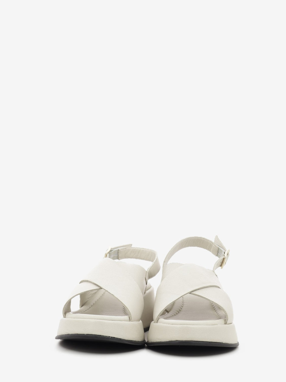 Butter leather wedge sandal