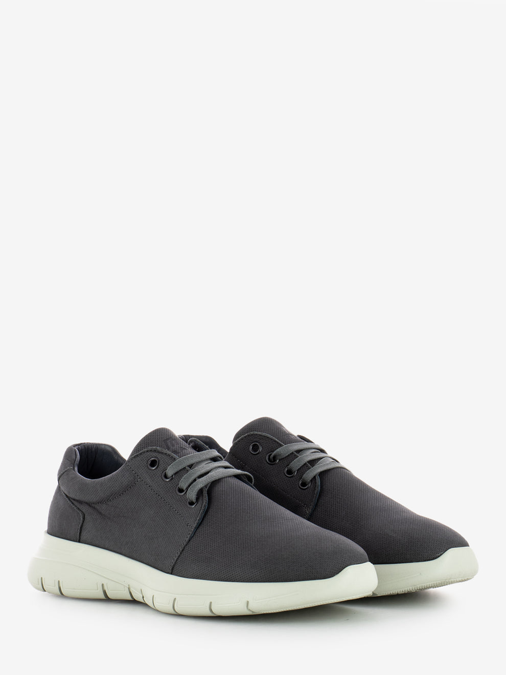 Scarpa casual in nabuk fango