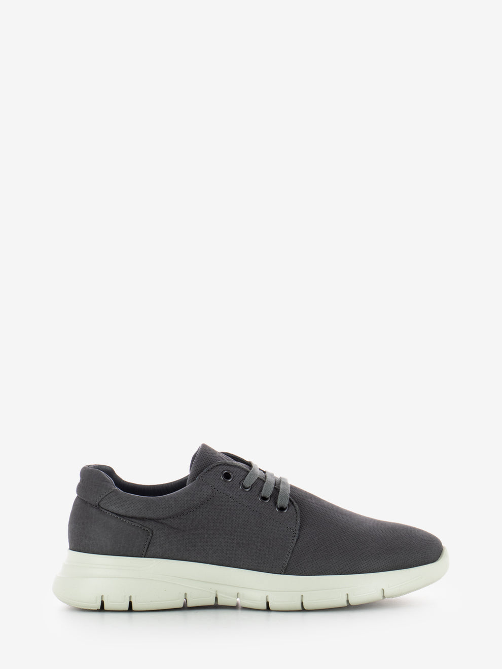 Scarpa casual in nabuk fango