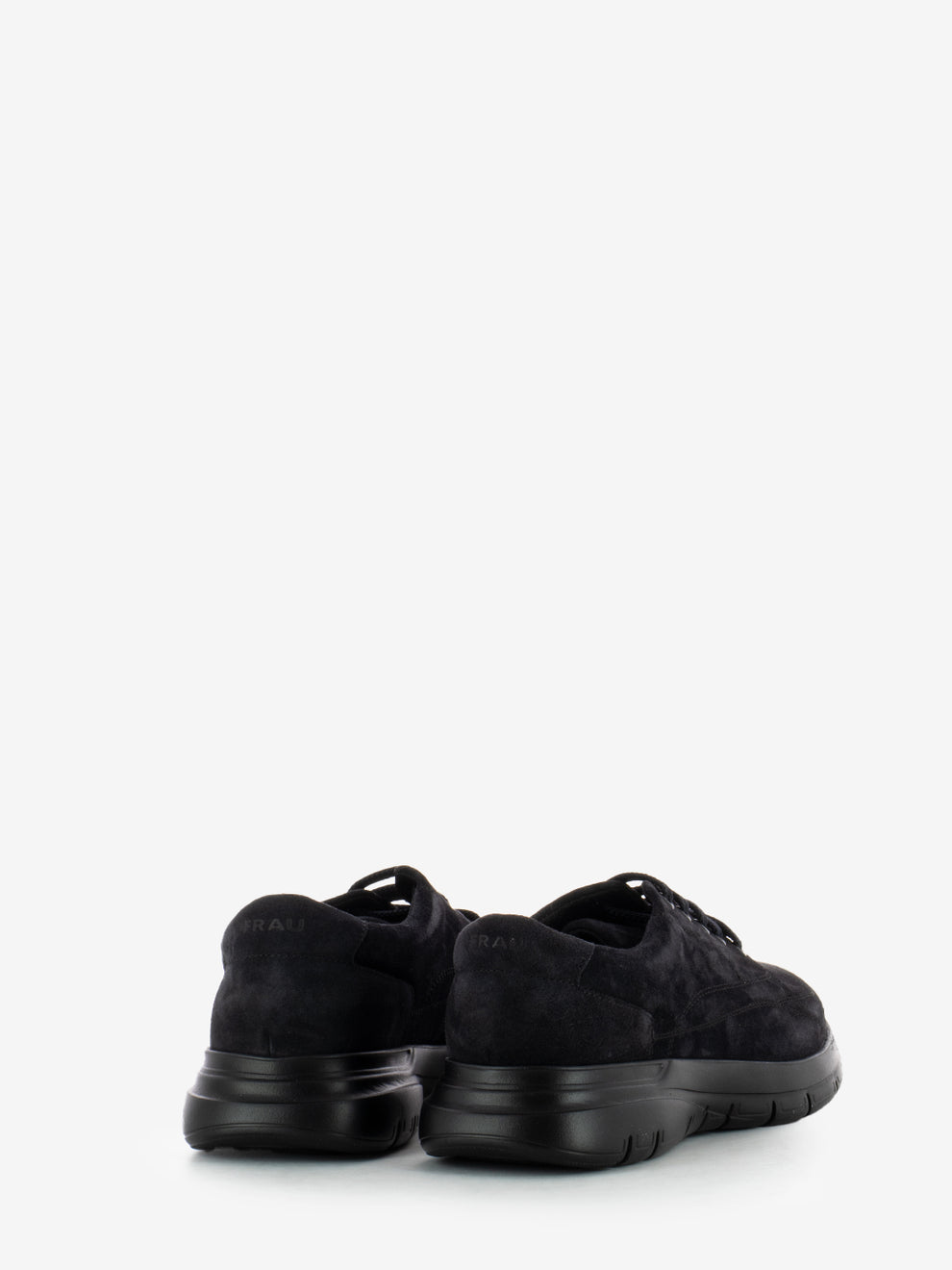 Waxy blue casual shoe