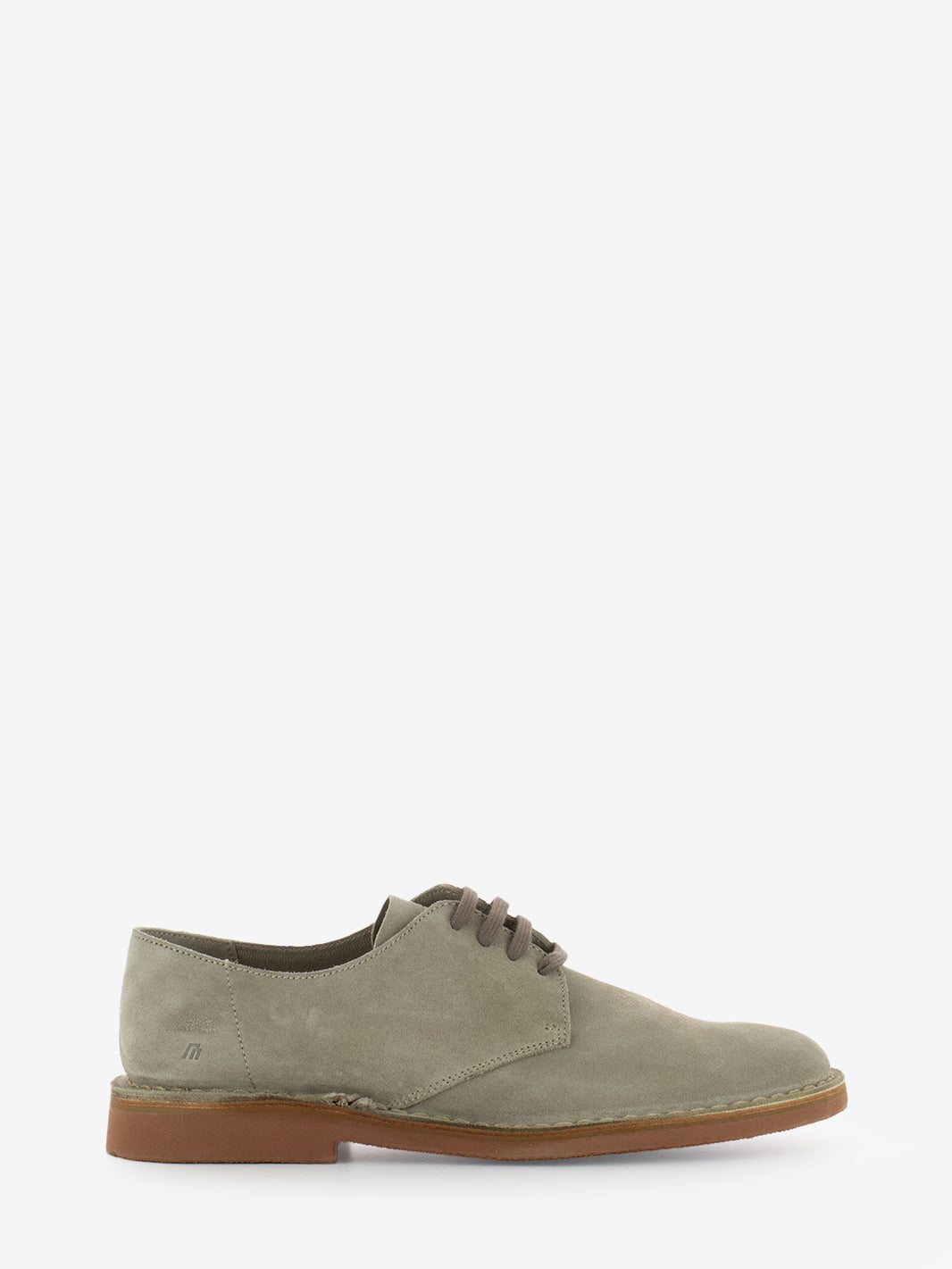 Scarpa in suede sabbia