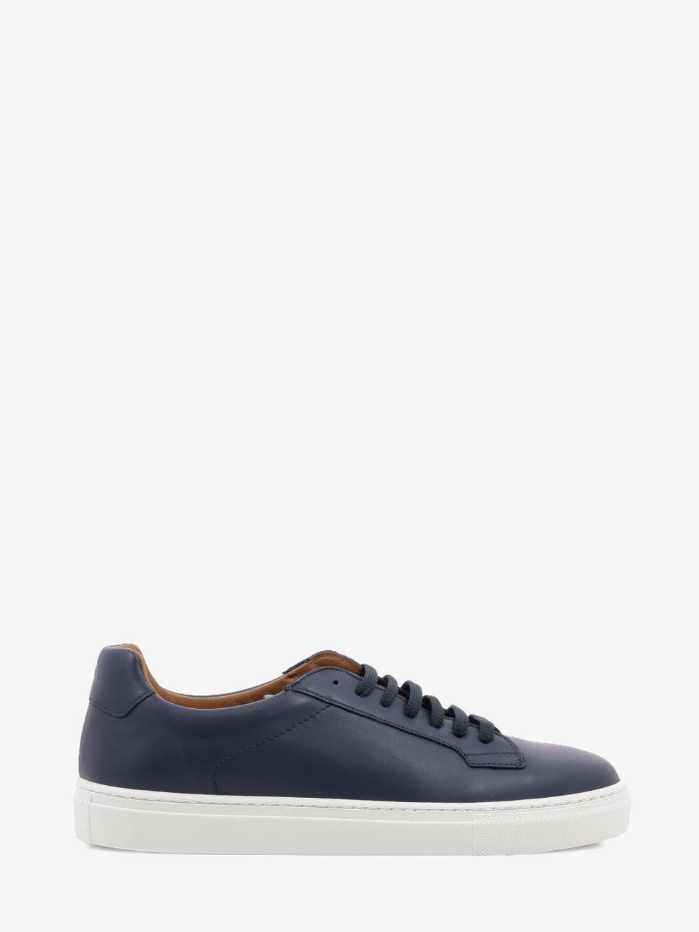 Sneaker pelle blu