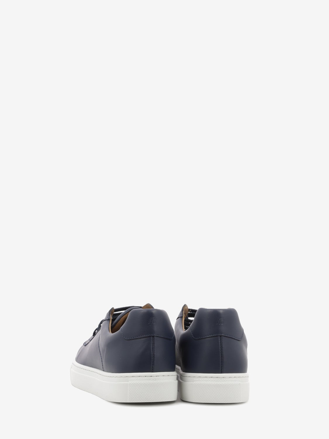 Sneaker pelle blu