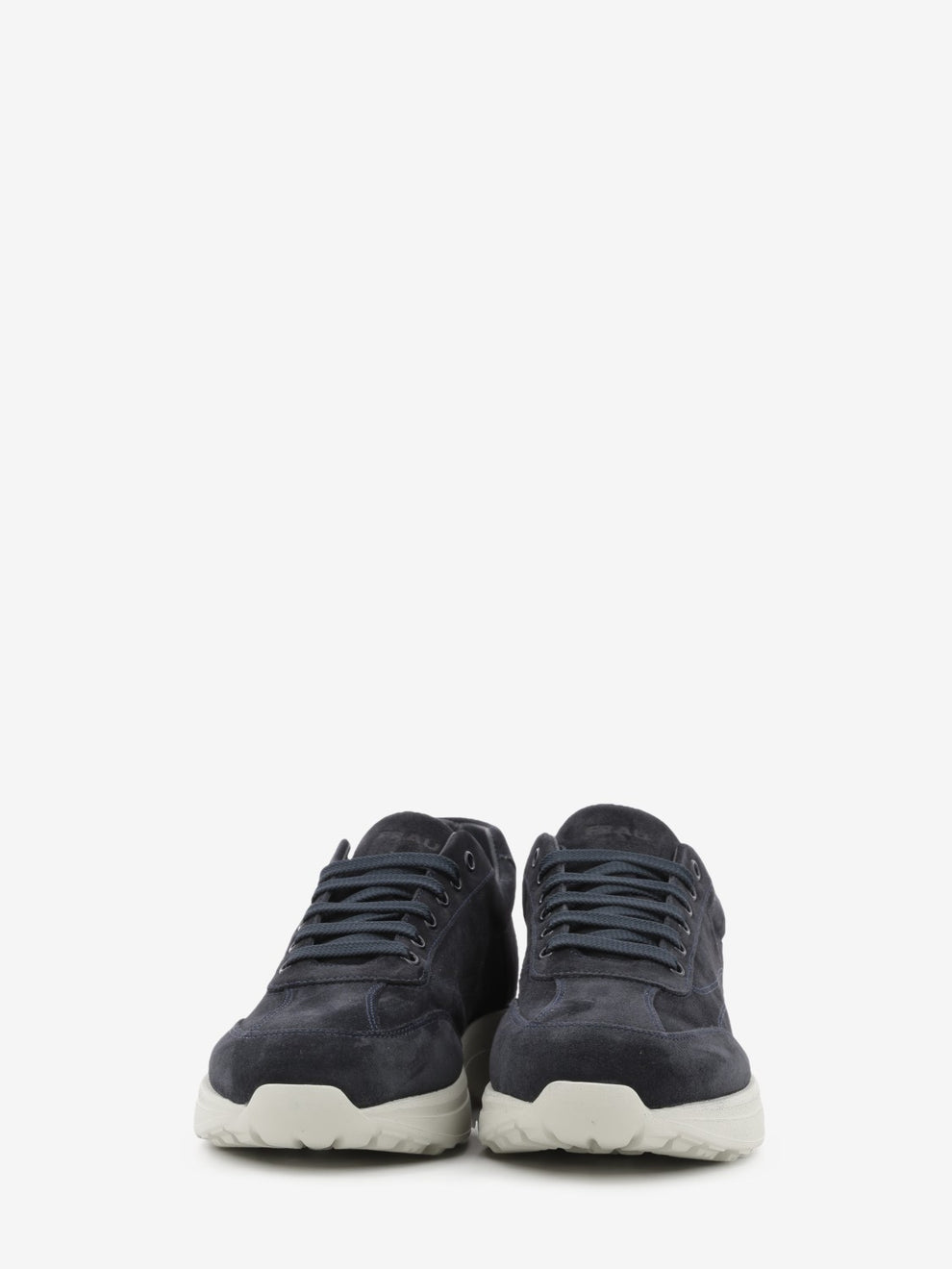 Sneakers in camoscio blu