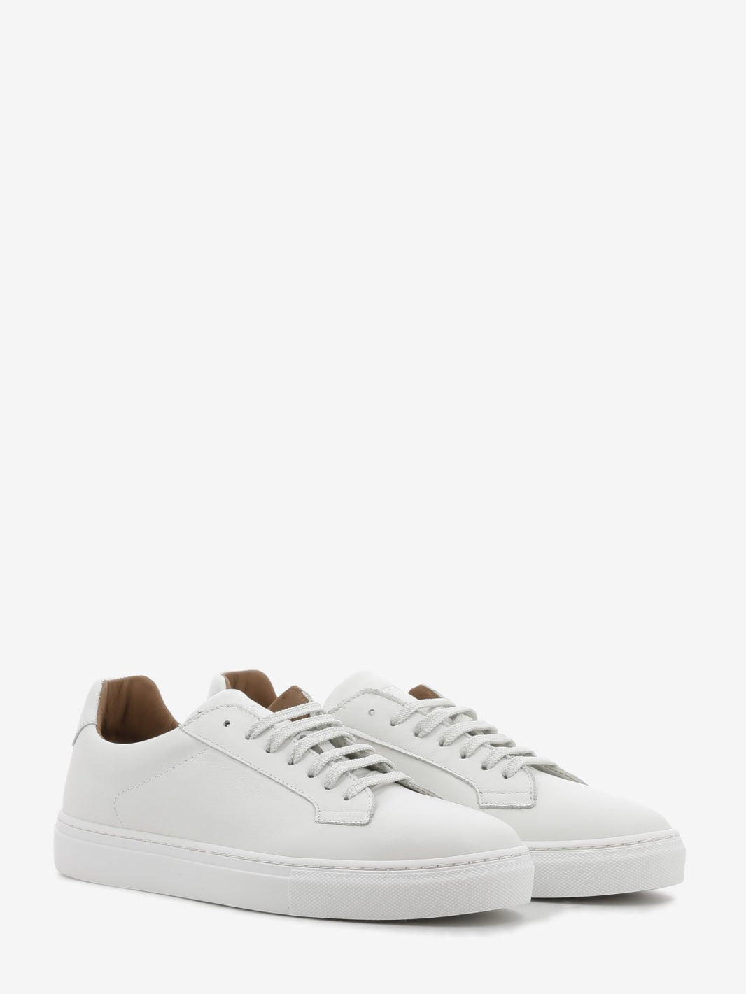 Sneakers in pelle bianche
