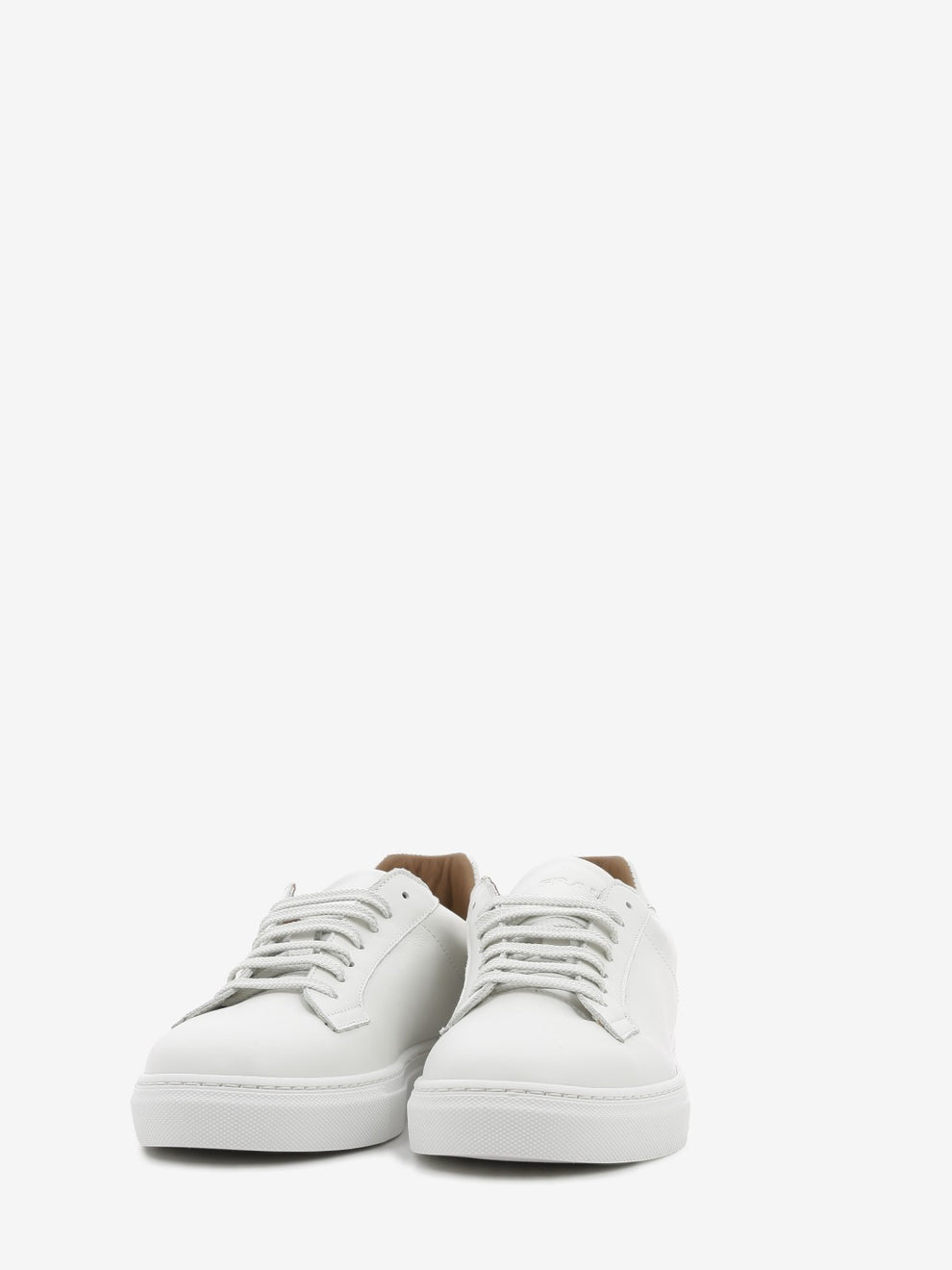 Sneakers in pelle bianche