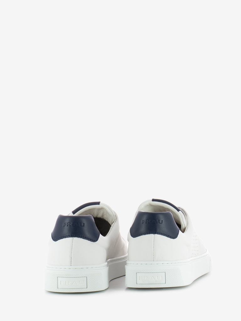 FRAU - Sneakers in pelle Mousse bianco / blu