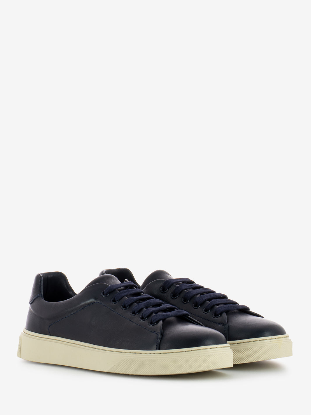 Sneakers in pelle Mousse blu