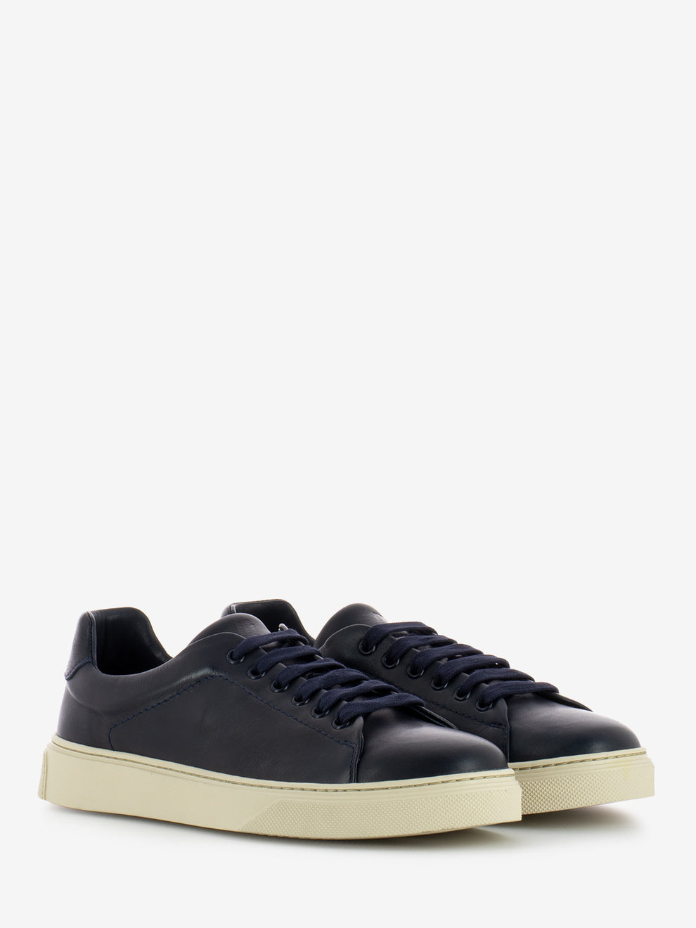 Sneakers in pelle Mousse blu