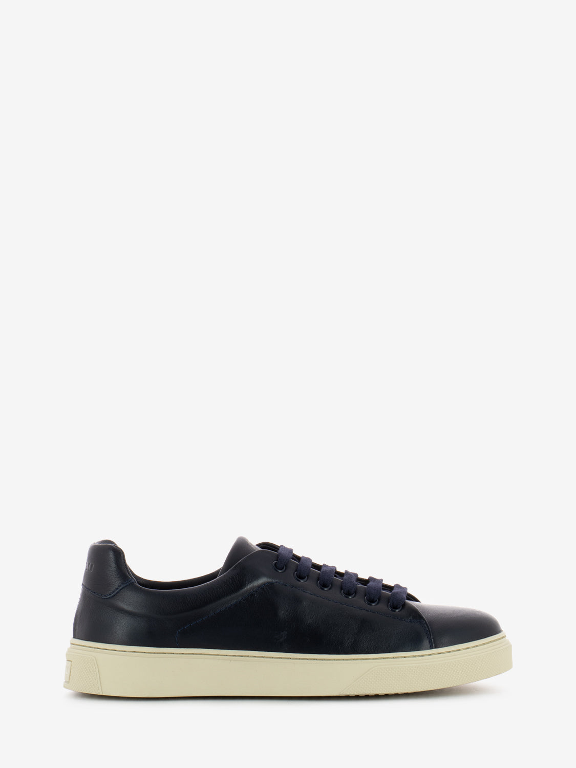 Sneakers in pelle Mousse blu