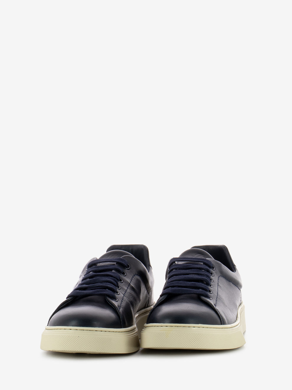 Sneakers in pelle Mousse blu