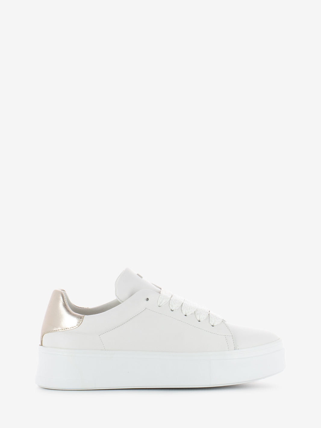 Sneakers in pelle Mousse XL bianco platino