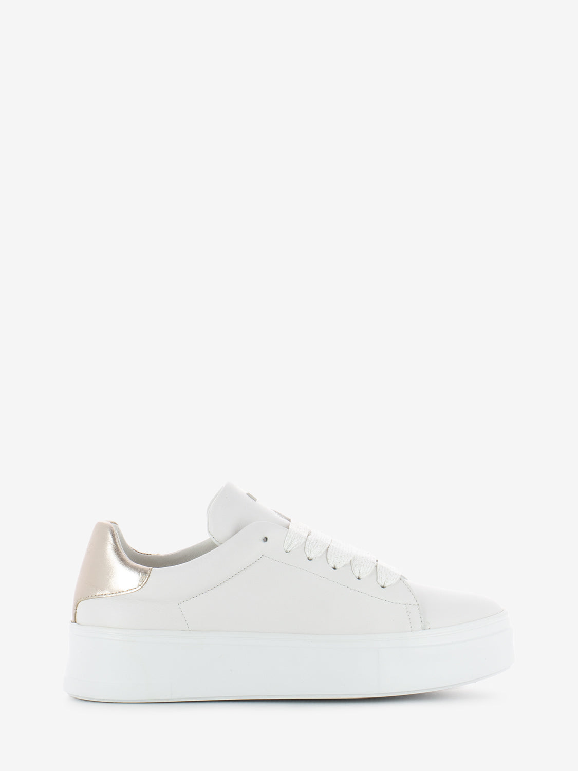 Mousse XL Leather Sneakers Platinum White