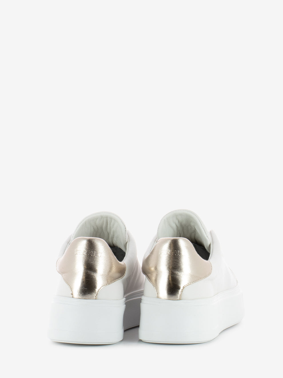 Mousse XL Leather Sneakers Platinum White