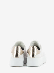 FRAU - Sneakers in pelle Mousse XL bianco platino