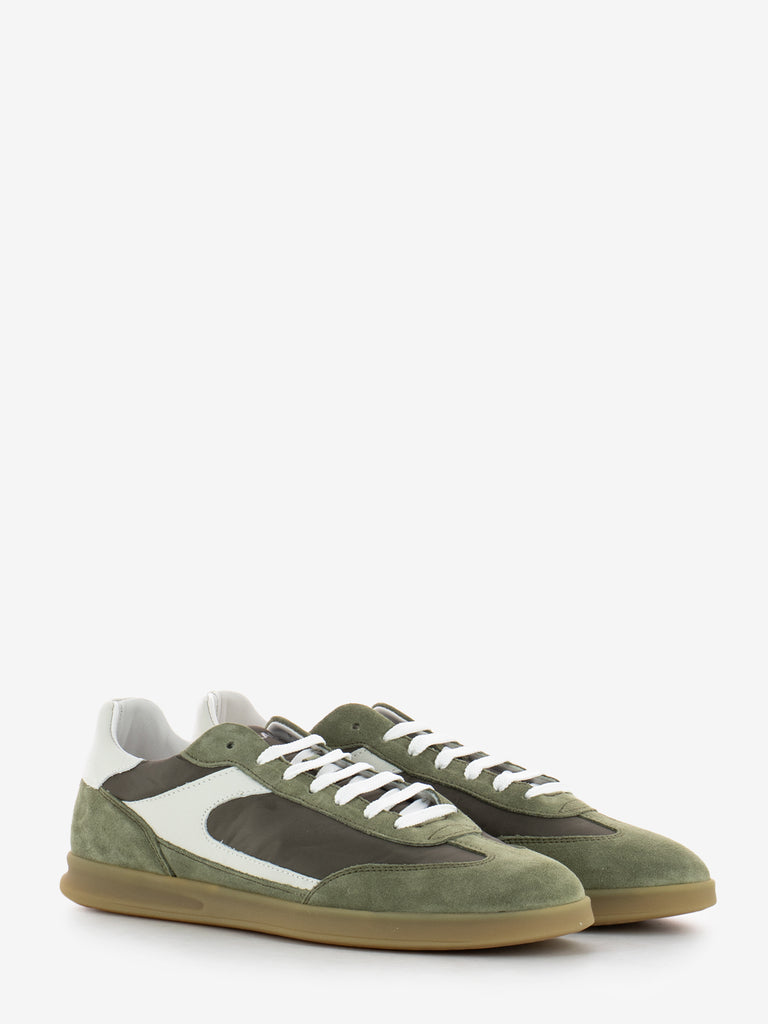 FRAU - Sneakers Velour nylon verde