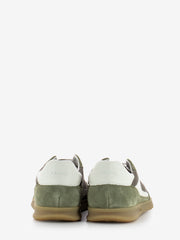 FRAU - Sneakers Velour nylon verde