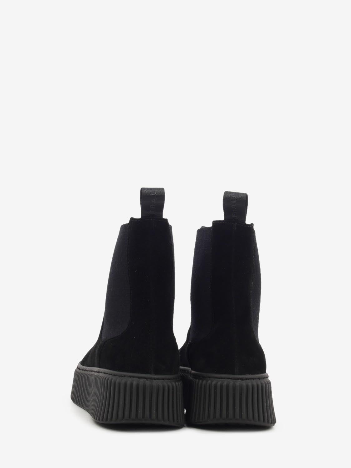 BLACK ANKLE BOOT A40C5WAXY_BLACK