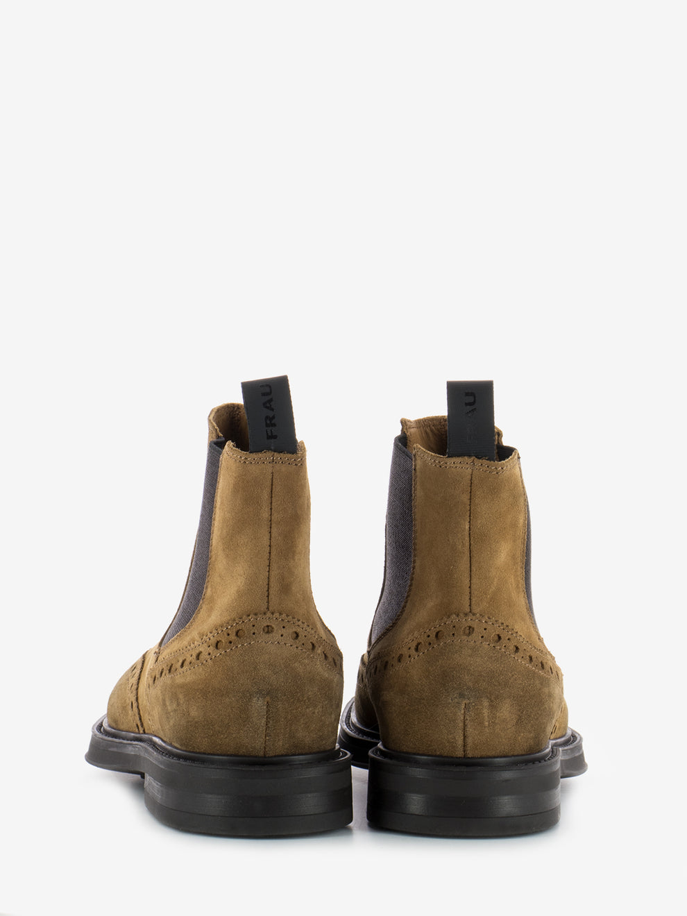 Stivaletto in suede Waxy corteccia