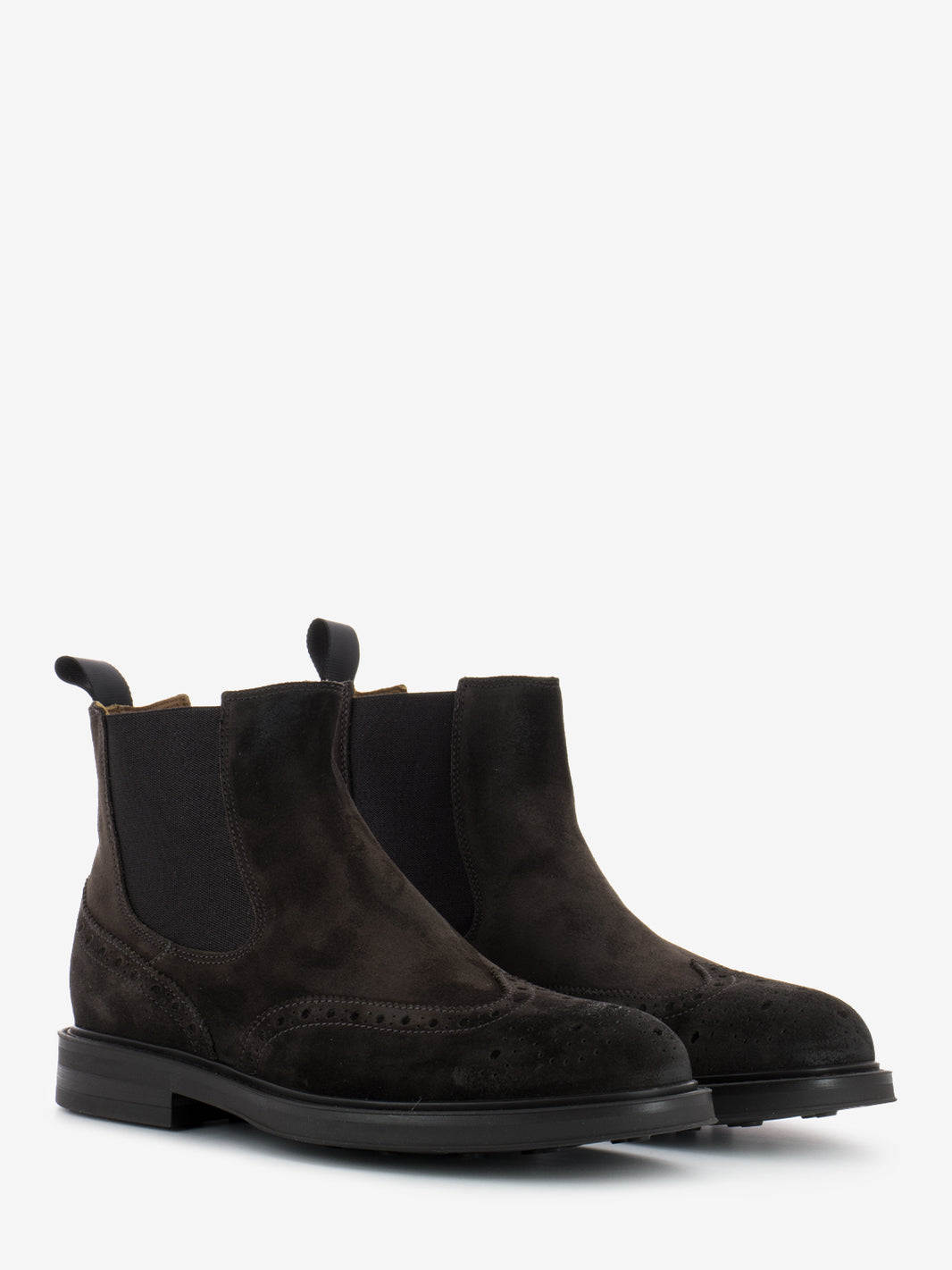 Stivaletto in suede Waxy pepe