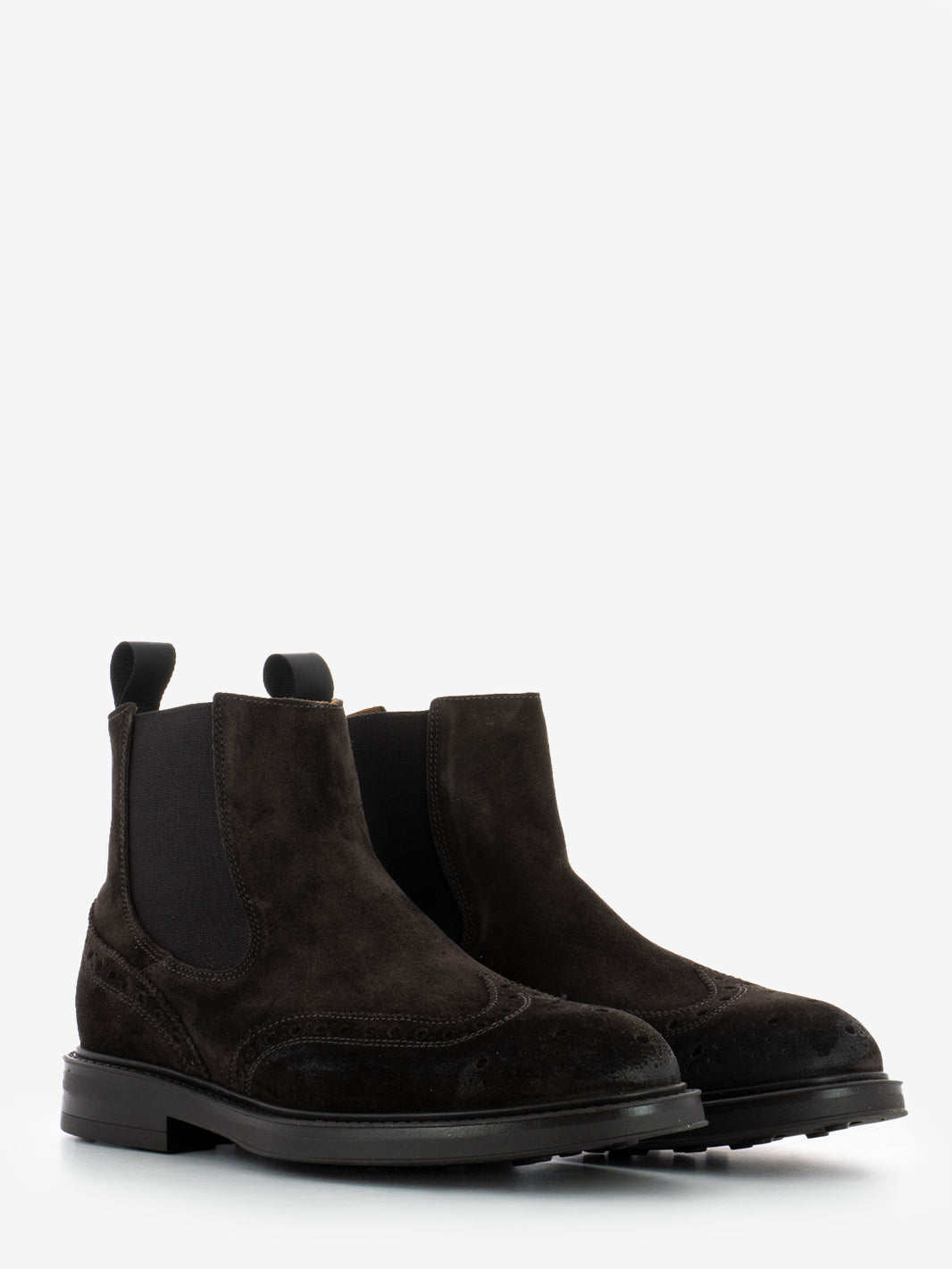 Stivaletto in suede Waxy pepe