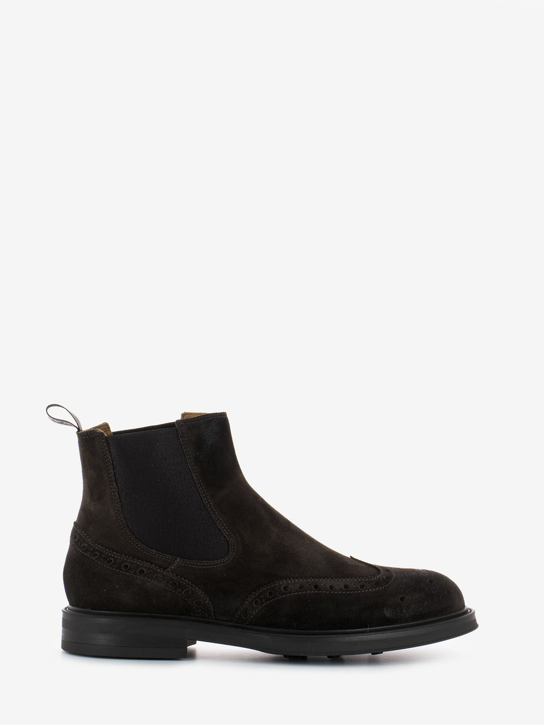 Stivaletto in suede Waxy pepe