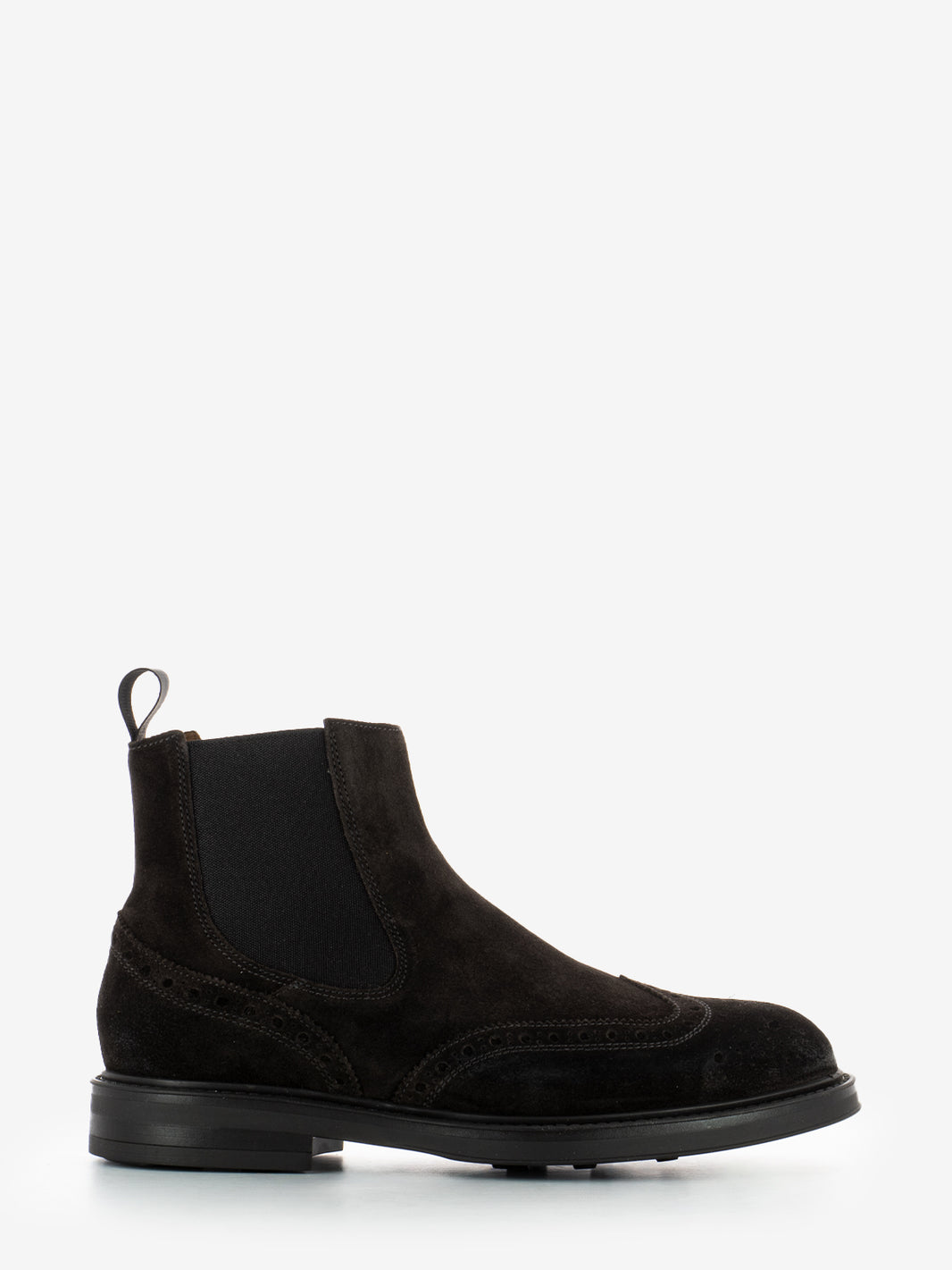 Stivaletto in suede Waxy pepe