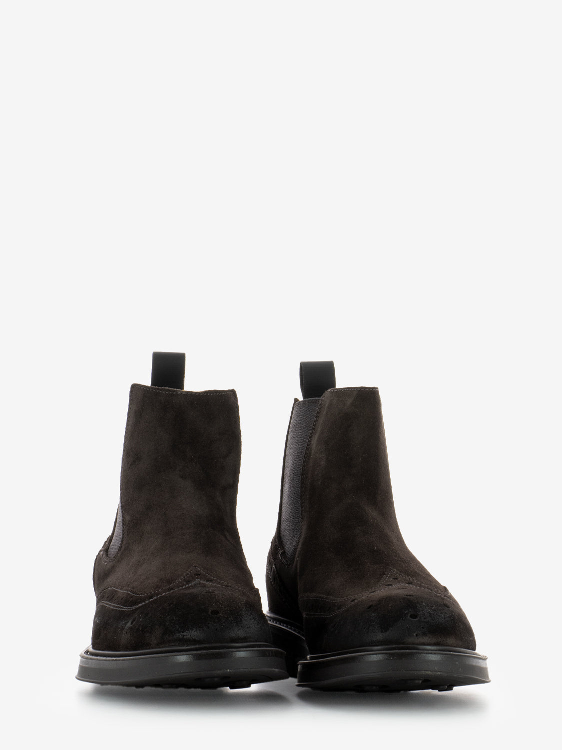 Stivaletto in suede Waxy pepe