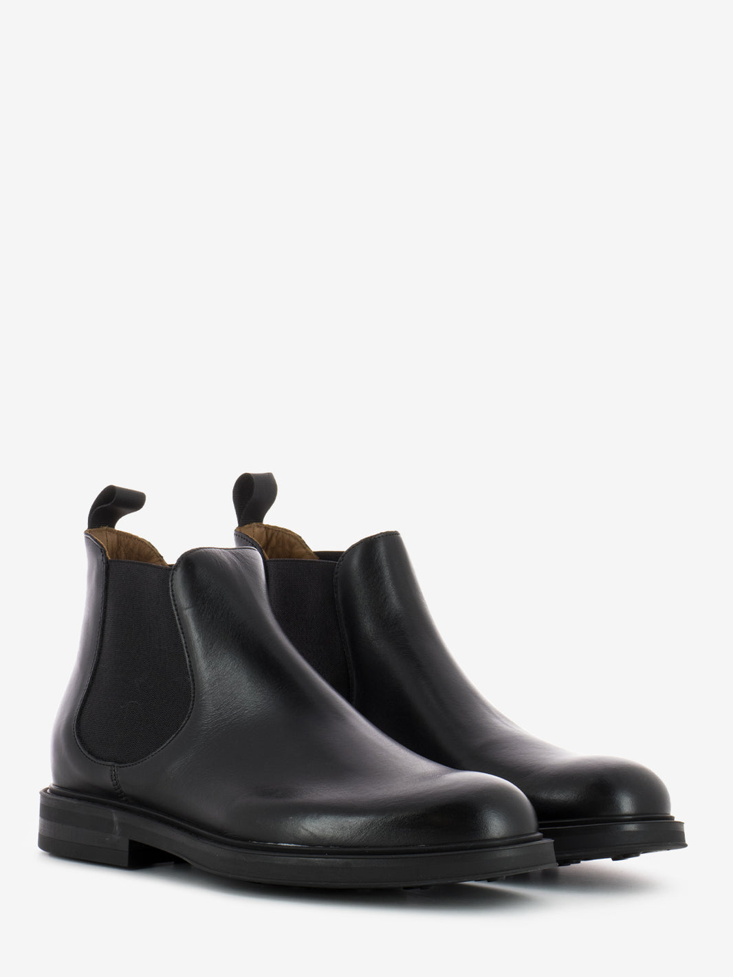 Tronchetti neri poncho gomma nero