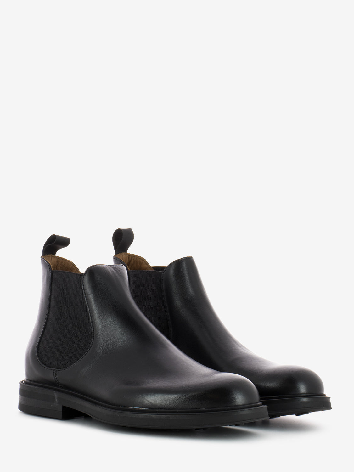 Tronchetti neri poncho gomma nero