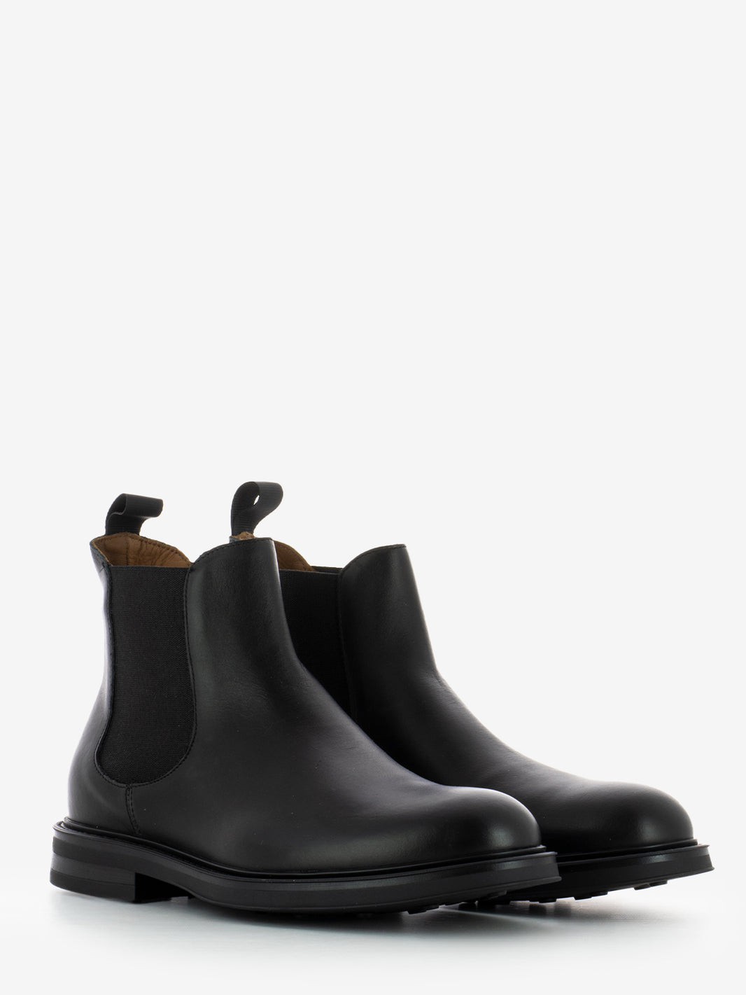 Tronchetti neri poncho gomma nero