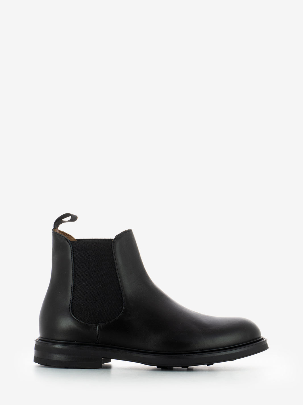 Tronchetti neri poncho gomma nero